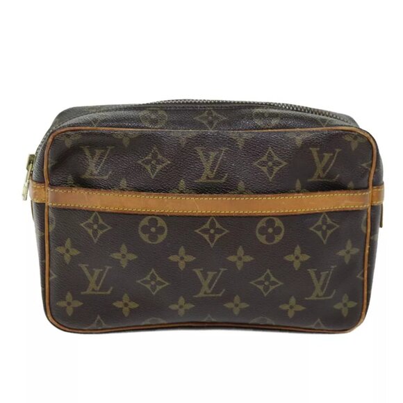 LOUIS VUITTON Monogram Compiegne 23 Clutch Bag M51847 LV Auth am6246 - Picture 4 of 15